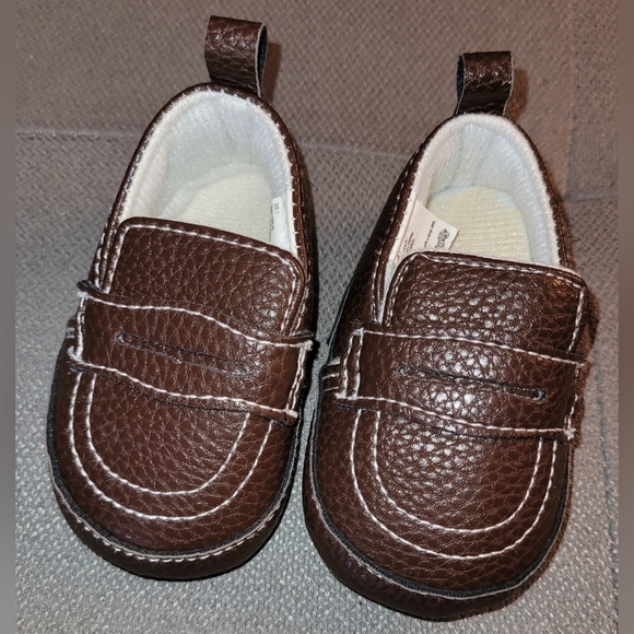 Infant size 1 Wee Tots loafer shoes - Picture 1 of 3